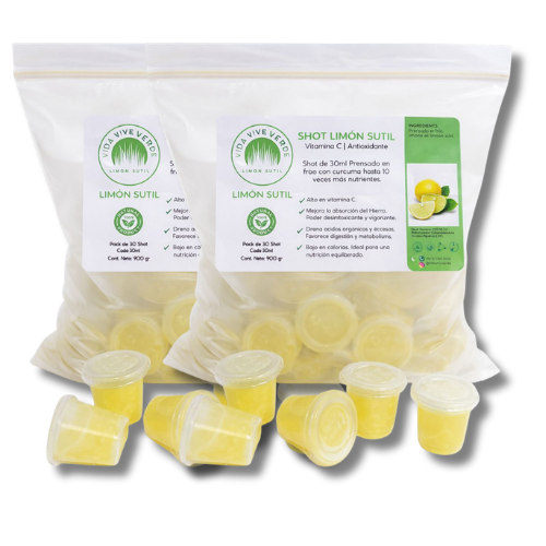 Pack Zest Shot Limón 60 Shots (2 Meses)